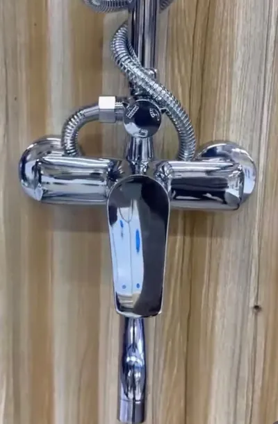 Zinc Shower Set - Chrome