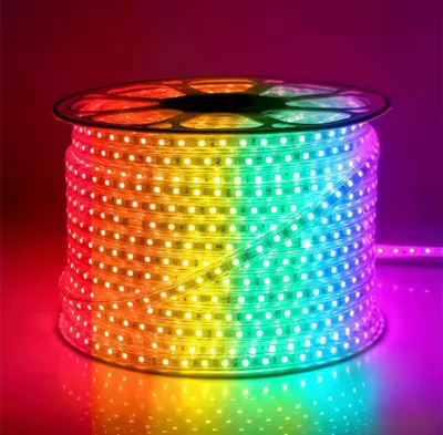 LED Strip Light 220V 100m Roll (2835-12mm-180L)- RGB