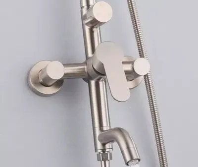 Stainless Shower Set - Matte
