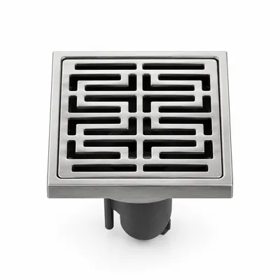 Shower Drain - Maze Floor Drain 10x10