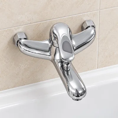 Wall Mixer - Curved Arm