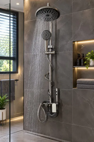 Modern Shower Sets - Square Shower Set