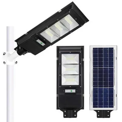 Solar Street Lamp With Pole Attachment - 300W