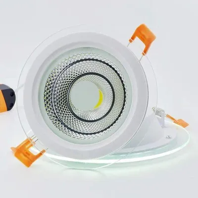 Dual Color Glass Downlight - 12+12W