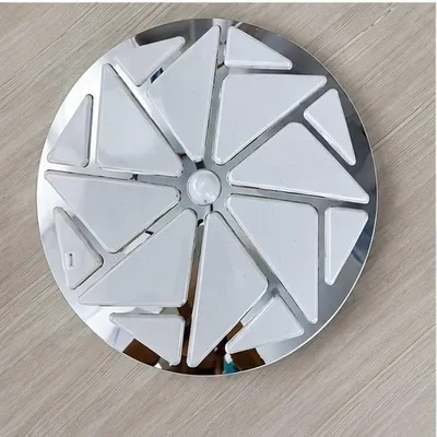 Decorative Round Ceiling Light - Triangle