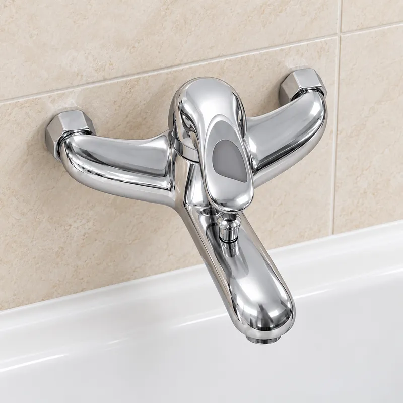 Wall Mixer — Curved Arm