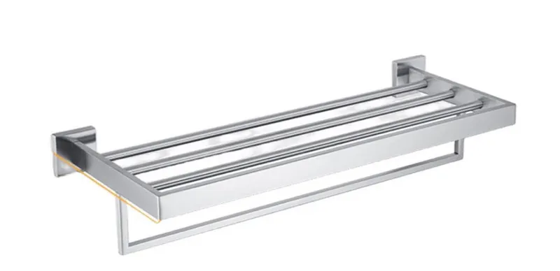 Towel Rack - Stainless Steel — Silver
