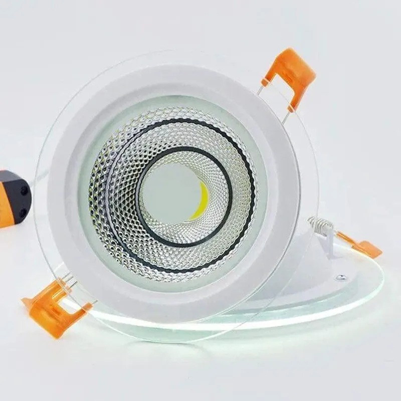 Dual Color Glass Downlight — 9+9W
