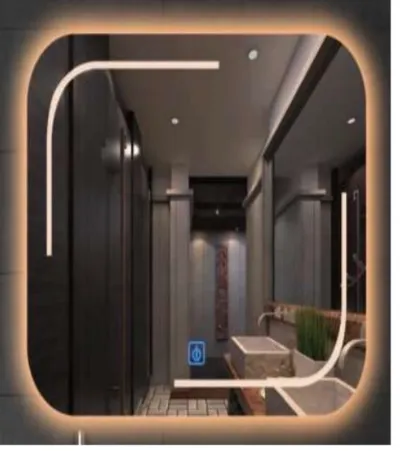 LED Bathroom Mirror 800x600mm