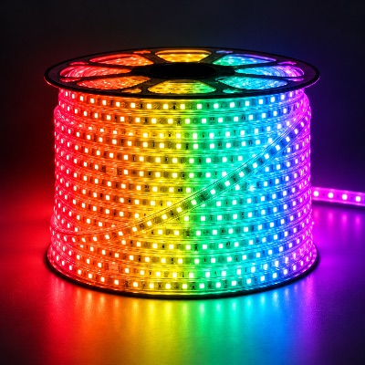 LED Strip Light 220V 100m Roll (2835-12mm-180L)- RGB